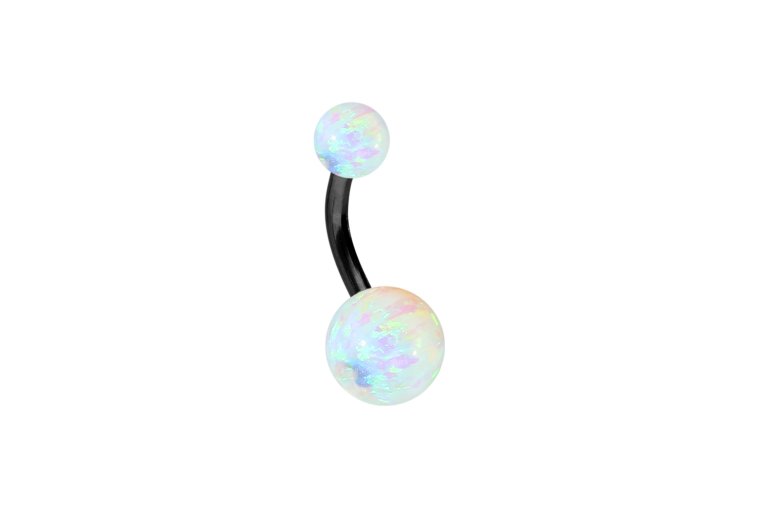 Titan Bananabell Piercing SYNTHETISCHE OPALE